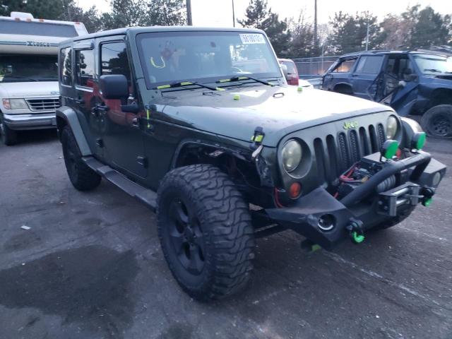 1J4GA59118L594543 - 2008 JEEP WRANGLER GREEN photo 1