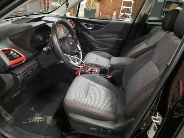 JF2SKARC6MH575976 - 2021 SUBARU FORESTER S BLACK photo 7