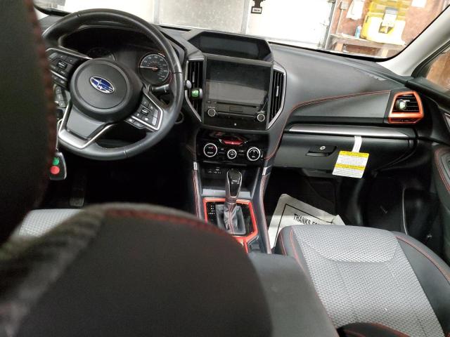 JF2SKARC6MH575976 - 2021 SUBARU FORESTER S BLACK photo 8