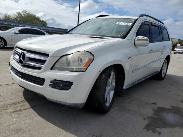 4JGBF25E19A477501 - 2009 MERCEDES-BENZ GL WHITE photo 1