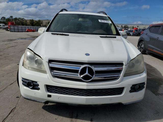 4JGBF25E19A477501 - 2009 MERCEDES-BENZ GL WHITE photo 5