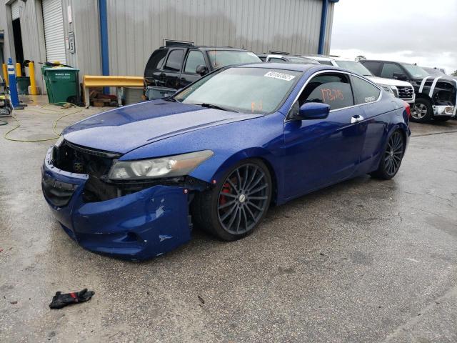 1HGCS1B86BA016573 - 2011 HONDA ACCORD EXL BLUE photo 1