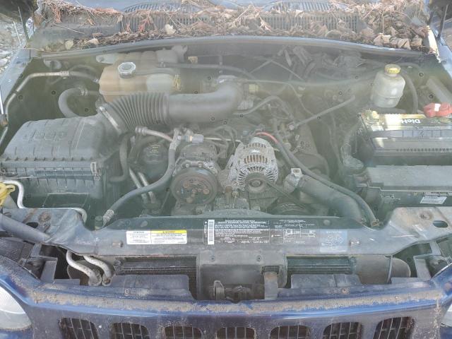 1J4GL48K84W280279 - 2004 JEEP LIBERTY BLUE photo 11