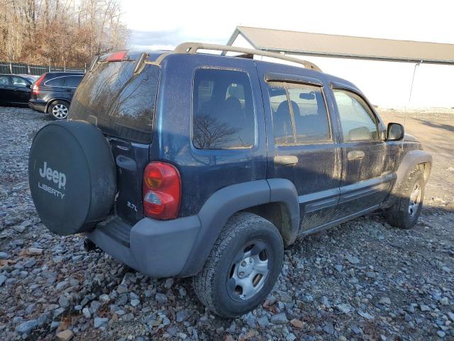 1J4GL48K84W280279 - 2004 JEEP LIBERTY BLUE photo 3