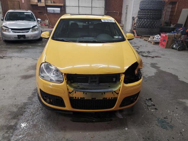 3VWWJ71K67M180587 - 2007 VOLKSWAGEN JETTA GLI YELLOW photo 5