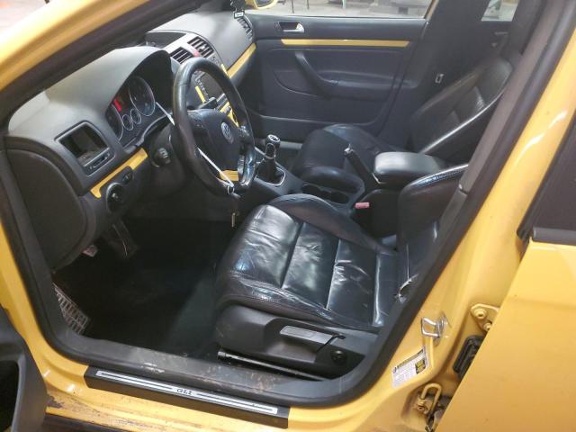 3VWWJ71K67M180587 - 2007 VOLKSWAGEN JETTA GLI YELLOW photo 7