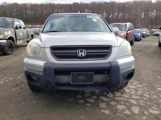 2HKYF185X3H514582 - 2003 HONDA PILOT EXL GRAY photo 5