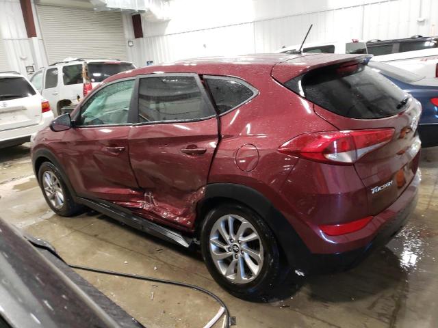 KM8J23A46HU296899 - 2017 HYUNDAI TUCSON SE MAROON photo 2