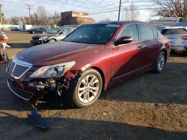 KMHGC4DDXDU209704 - 2013 HYUNDAI GENESIS 3. BURGUNDY photo 1