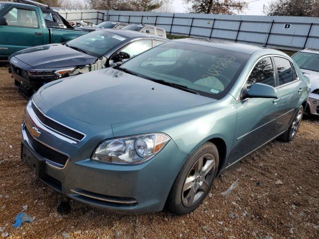 1G1ZH57B09F255643 - 2009 CHEVROLET MALIBU 1LT GREEN photo 1