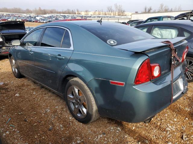 1G1ZH57B09F255643 - 2009 CHEVROLET MALIBU 1LT GREEN photo 2