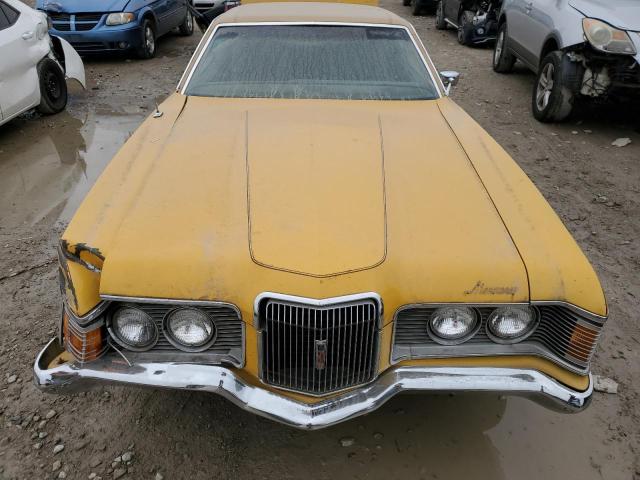 1F91H538047 - 1971 MERCURY COUGAR GOLD photo 11