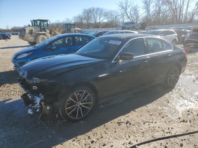 3MW5R7J07N8C67276 - 2022 BMW 330XI BLACK photo 1