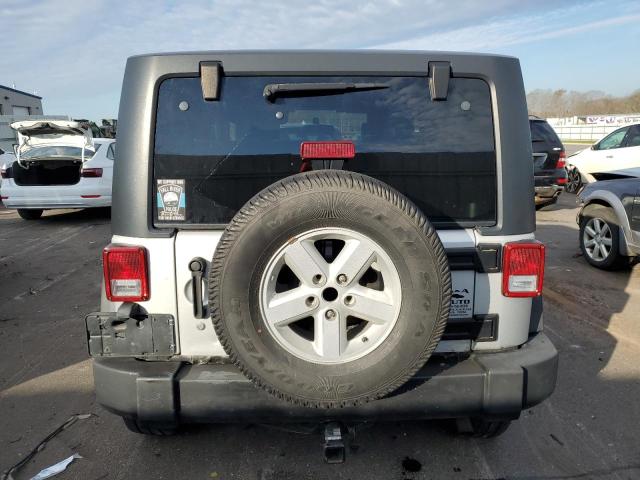 1J4FA24177L103358 - 2007 JEEP WRANGLER X SILVER photo 6