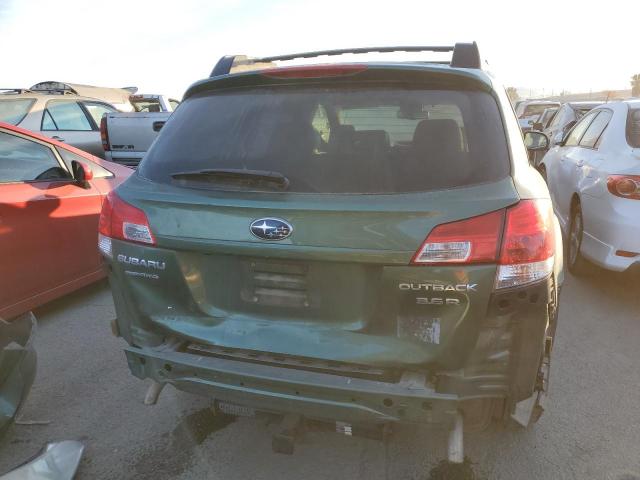 4S4BRELC2A2314834 - 2010 SUBARU OUTBACK 3. GREEN photo 6