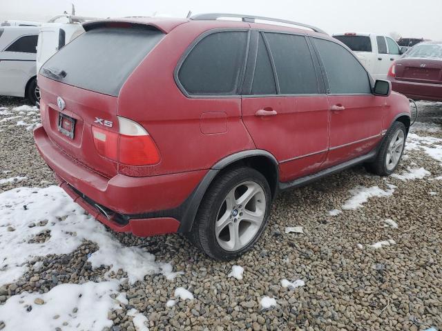 5UXFB93552LN79566 - 2002 BMW X5 4.6IS RED photo 3