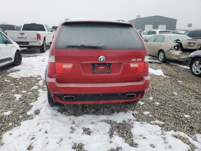 5UXFB93552LN79566 - 2002 BMW X5 4.6IS RED photo 6