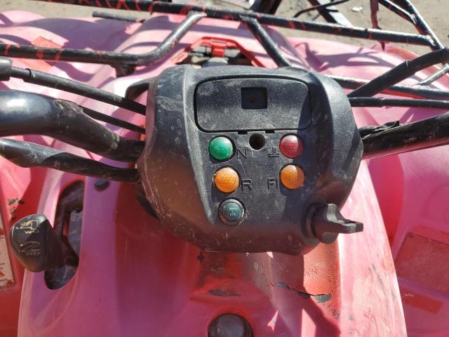 1HFTE3594D4G00841 - 2013 HONDA TRX420 FM RED photo 8