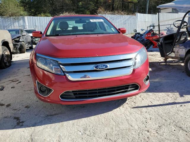 3FAHP0JG3CR158837 - 2012 FORD FUSION SEL RED photo 5