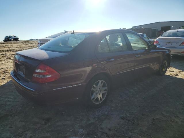 WDBUF56J36A777206 - 2006 MERCEDES-BENZ E 350 BURGUNDY photo 3