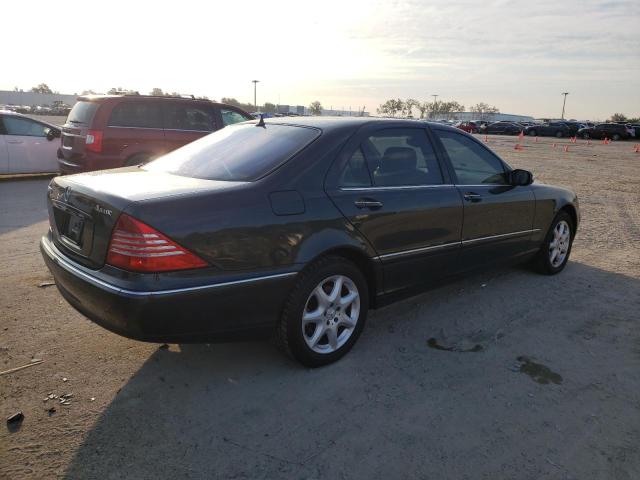 WDBNG84J54A399117 - 2004 MERCEDES-BENZ S 500 4MAT GRAY photo 3