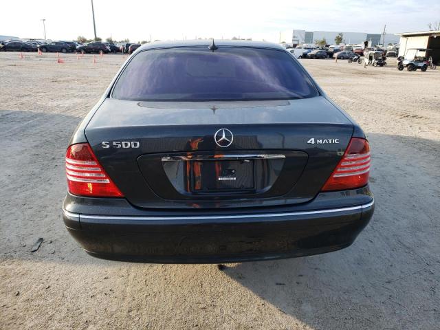 WDBNG84J54A399117 - 2004 MERCEDES-BENZ S 500 4MAT GRAY photo 6