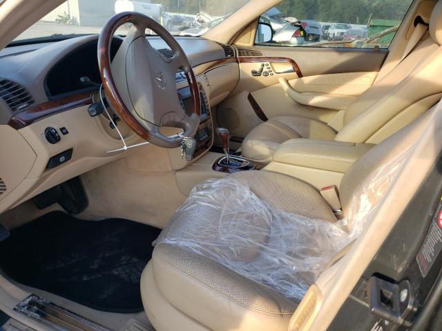 WDBNG84J54A399117 - 2004 MERCEDES-BENZ S 500 4MAT GRAY photo 7