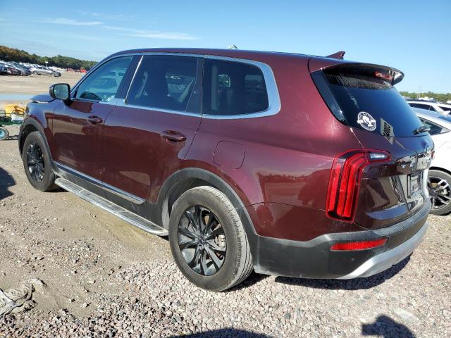 5XYP24HC0LG085032 - 2020 KIA TELLURIDE BURGUNDY photo 2