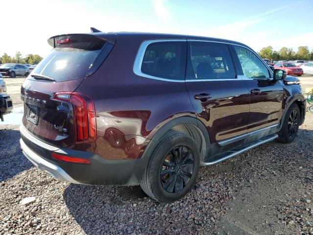 5XYP24HC0LG085032 - 2020 KIA TELLURIDE BURGUNDY photo 3