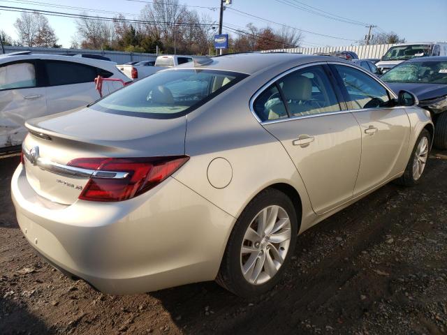 2G4GK5EX2G9163949 - 2016 BUICK REGAL GOLD photo 3