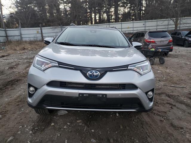 JTMDJREVXGD053945 - 2016 TOYOTA RAV4 HV LI SILVER photo 5