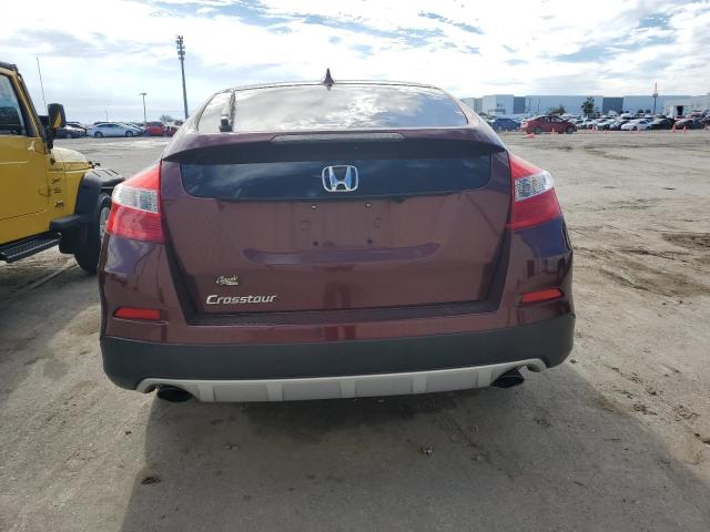 5J6TF3H56DL005019 - 2013 HONDA CROSSTOUR BURGUNDY photo 6