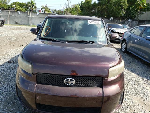 JTLKE50E581006972 - 2008 TOYOTA SCION XB მუქწითელი ფოტო 5