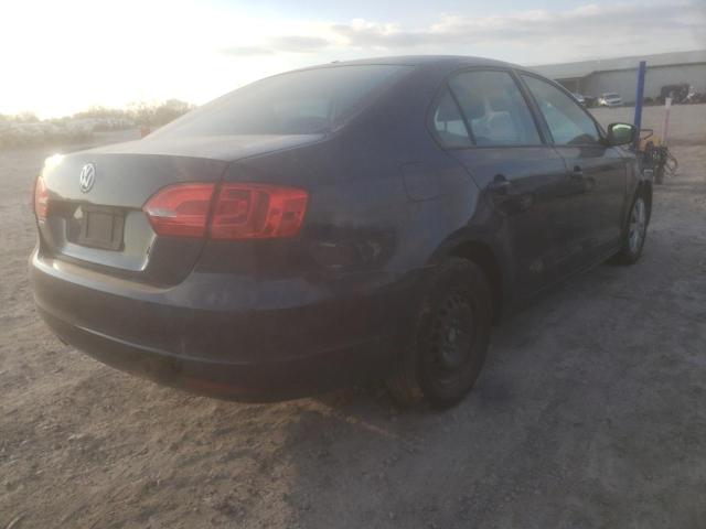 3VW2K7AJ9DM254325 - 2013 VOLKSWAGEN JETTA BASE 蓝色 照片 3