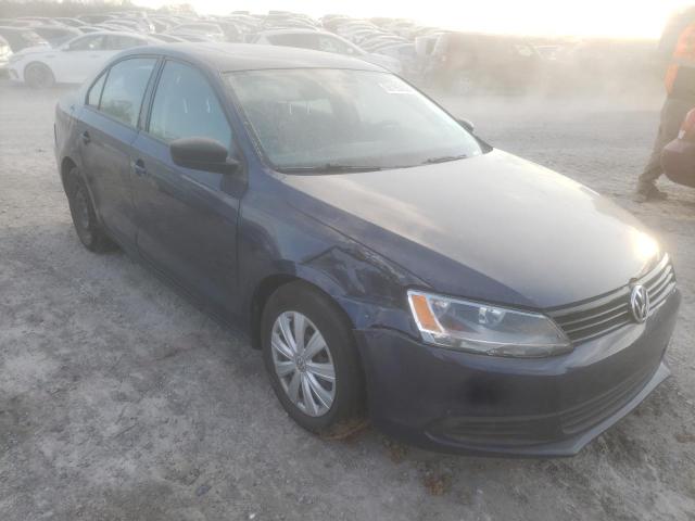 3VW2K7AJ9DM254325 - 2013 VOLKSWAGEN JETTA BASE 蓝色 照片 4