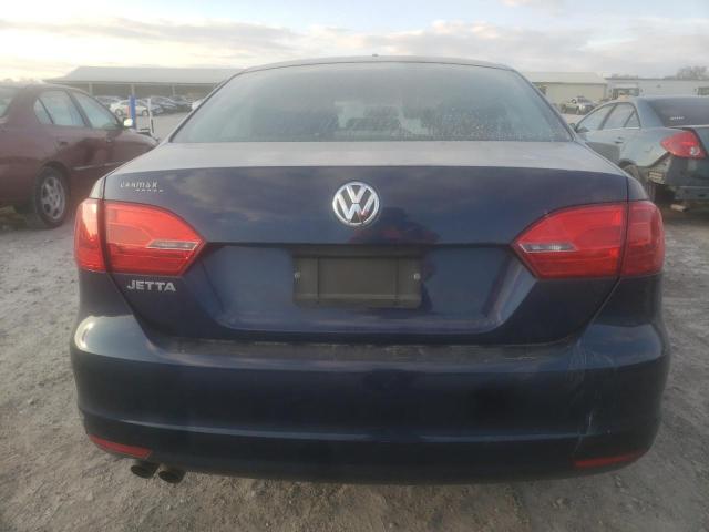 3VW2K7AJ9DM254325 - 2013 VOLKSWAGEN JETTA BASE 蓝色 照片 6
