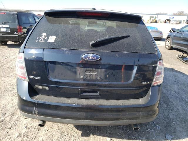 2FMDK38C08BB50224 - 2008 FORD EDGE SEL BLACK photo 6