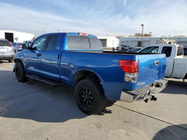 5TFRT54147X015021 - 2007 TOYOTA TUNDRA DOU BLUE photo 2