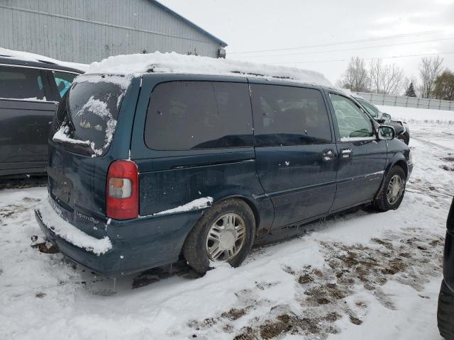 1GNDX03E8YD244284 - 2000 CHEVROLET VENTURE GREEN photo 3