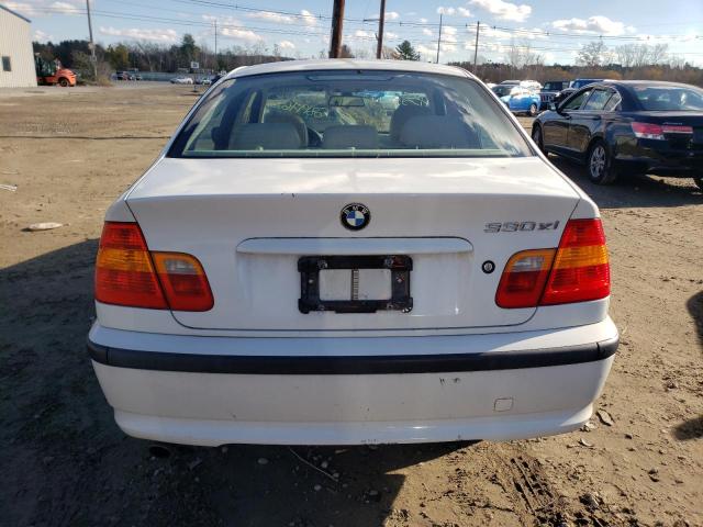 WBAEW534X3PN30856 - 2003 BMW 330 XI WHITE photo 6