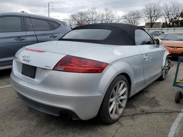 TRUSFAFK5C1014034 - 2012 AUDI TT PREMIUM SILVER photo 3