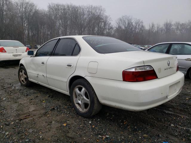 19UUA566X3A093908 - 2003 ACURA 3.2TL WHITE photo 2