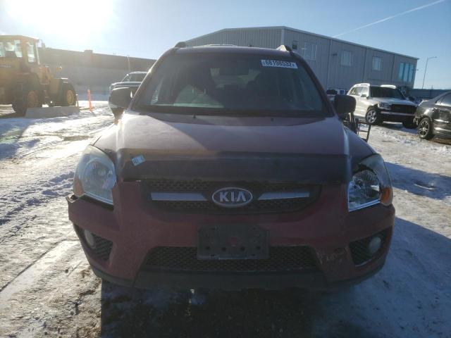 KNDJF722297637308 - 2009 KIA SPORTAGE L RED photo 5