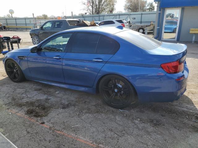 WBSFV9C59DD096144 - 2013 BMW M5 BLUE photo 2