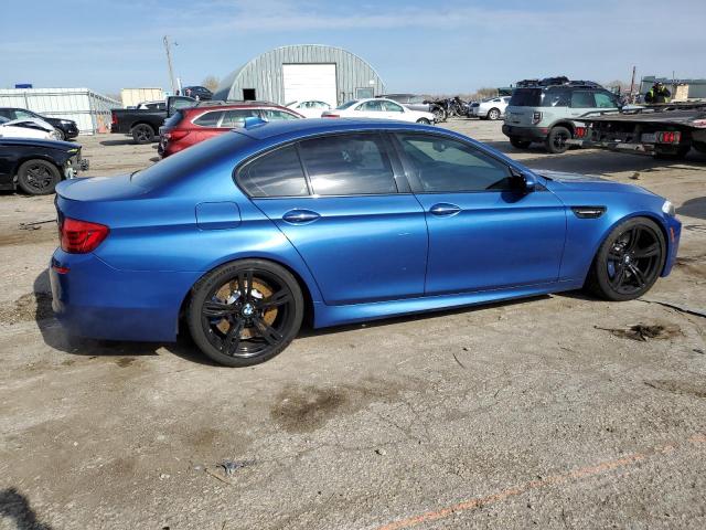 WBSFV9C59DD096144 - 2013 BMW M5 BLUE photo 3