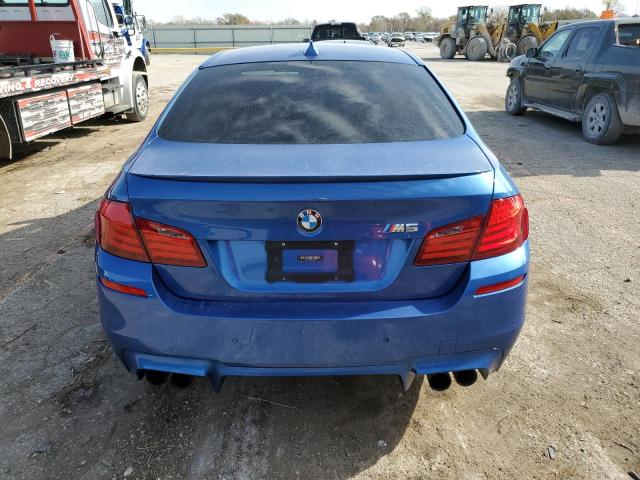 WBSFV9C59DD096144 - 2013 BMW M5 BLUE photo 6