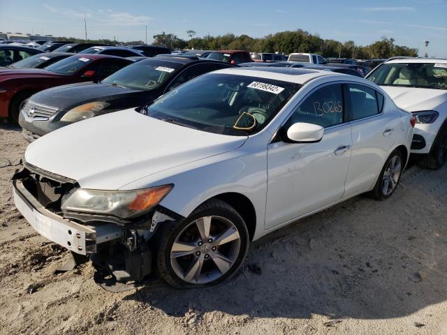 19VDE1F37EE001695 - 2014 ACURA ILX 20 WHITE photo 1