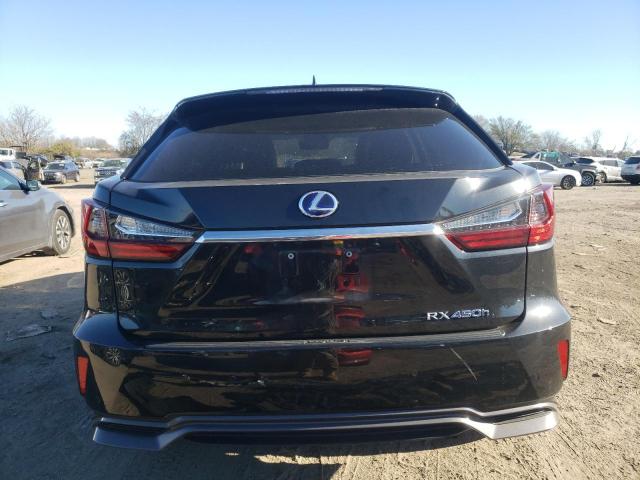 2T2BGMCA8KC040606 - 2019 LEXUS RX 450H BA CHARCOAL photo 6