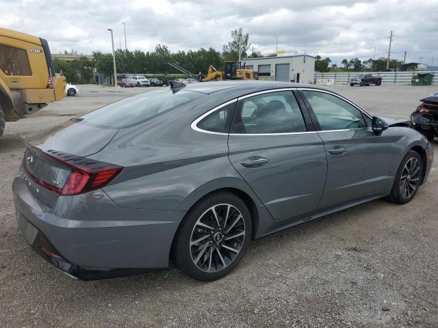 5NPEJ4J25LH026109 - 2020 HYUNDAI SONATA SEL GRAY photo 3