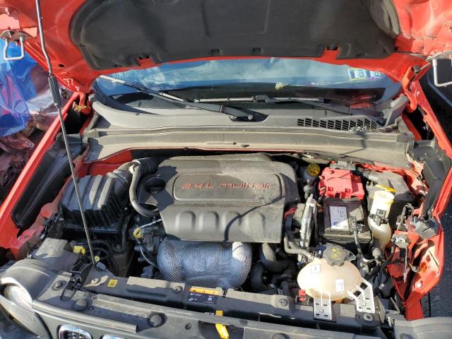 ZACCJBAB3JPH69867 - 2018 JEEP RENEGADE S წითელი ფოტო 11